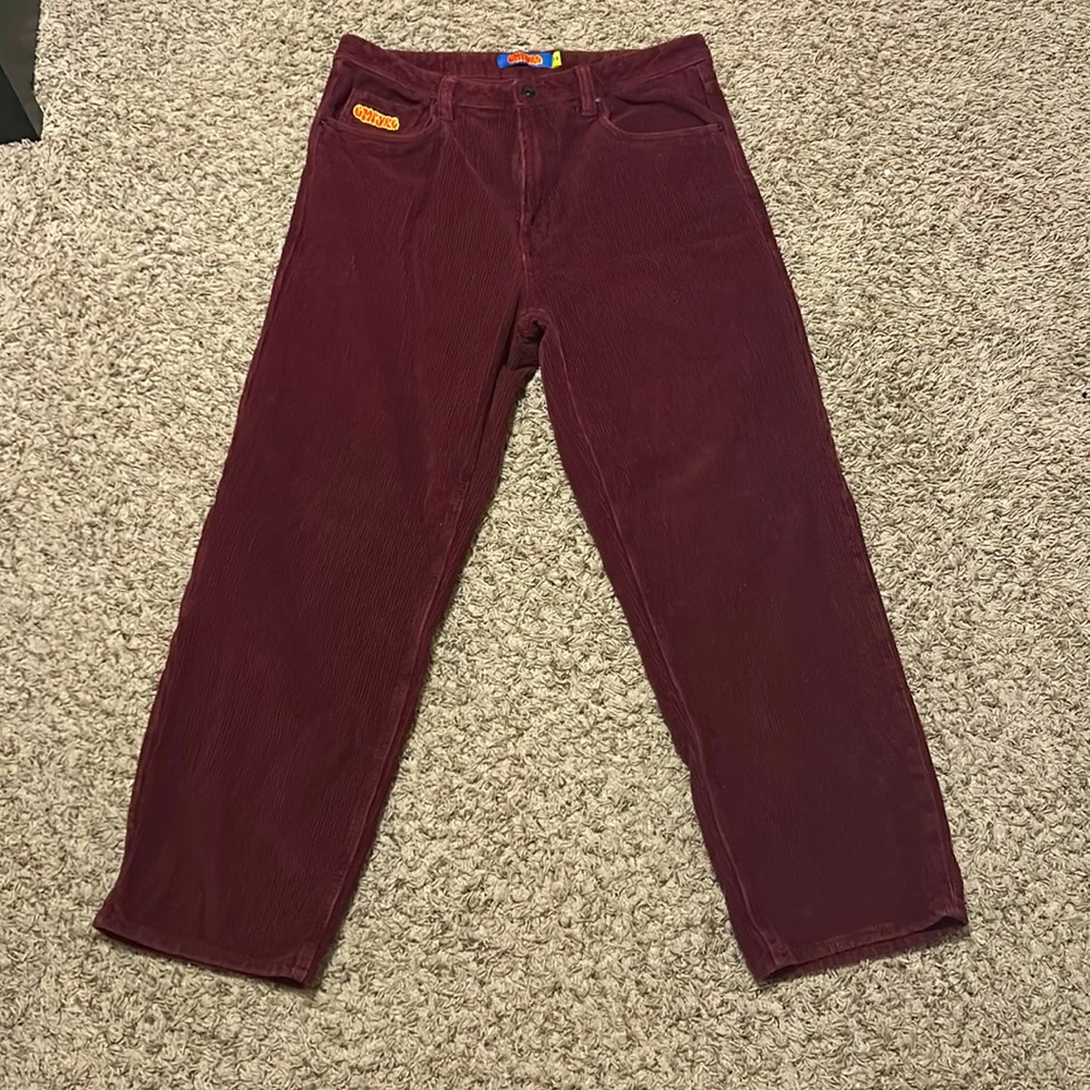 Empyre Red Corduroy Pants